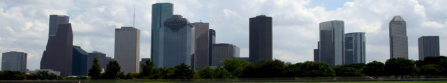 Houston Cityscape. Panorama View.