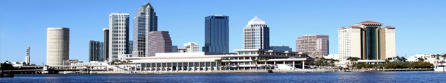 Tampa Cityscape. Panorama View