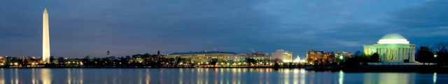 Washington D.C Cityscape. Panorama View.